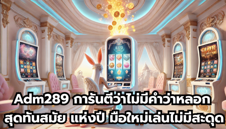 Adm289 การันตีว่าไม่มีคำว่าหลอก สุดทันสมัย แห่งปี มือใหม่เล่นไม่มีสะดุด