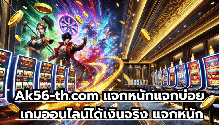 Ak56-th.com แจกหนักแจกบ่อย เกมออนไลน์ได้เงินจริง แจกหนัก