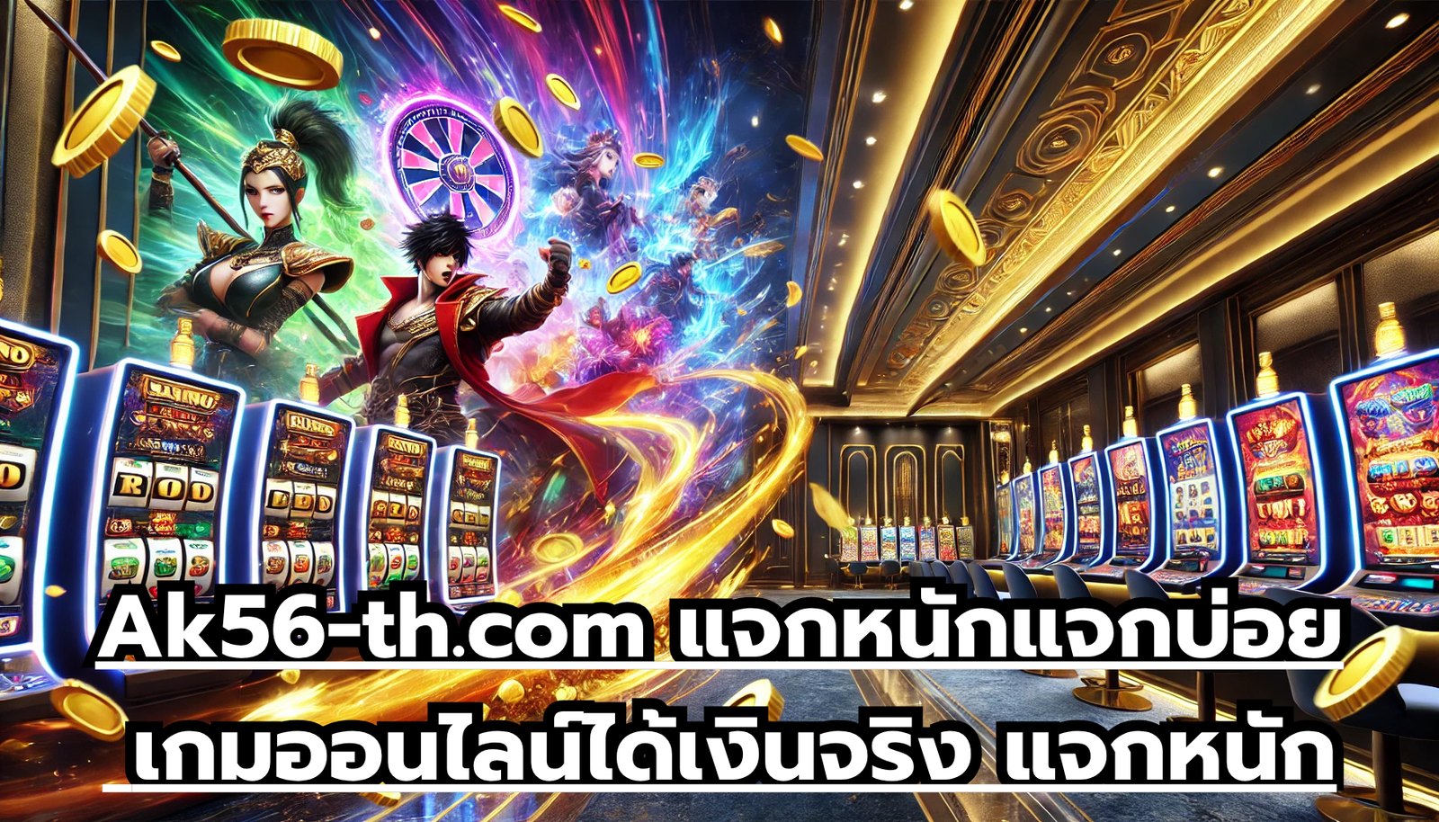 Ak56-th.com แจกหนักแจกบ่อย เกมออนไลน์ได้เงินจริง แจกหนัก