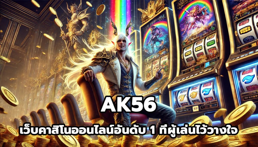 AK56 เว็บคาสิโนออนไลน์อันดับ 1 ที่ผู้เล่นไว้วางใจ